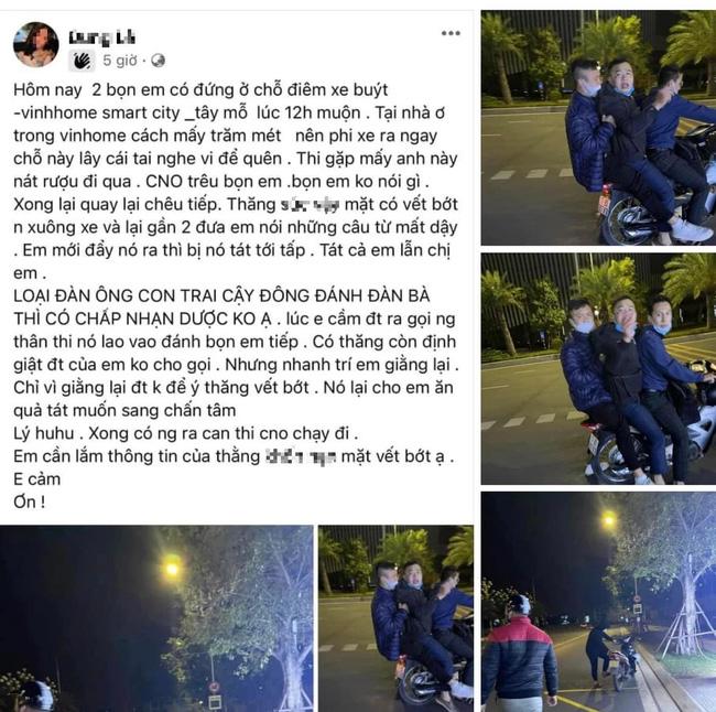 Xôn xao cô gái trẻ bị 3 thanh niên say xỉn, tát thủng màng nhĩ-1