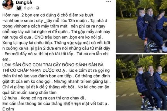 Xôn xao cô gái trẻ bị 3 thanh niên say xỉn, tát thủng màng nhĩ