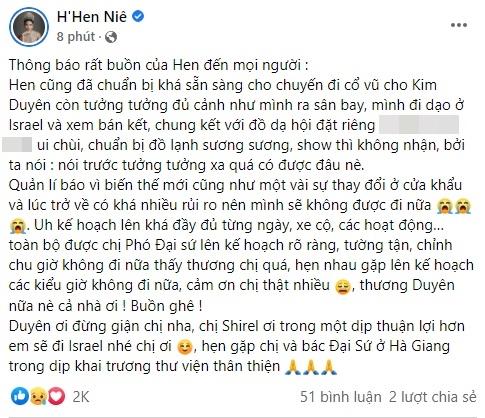 Chuẩn bị ti tỉ thứ, HHen Niê khóc ròng vì lỡ hẹn Kim Duyên-1