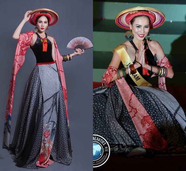 Quốc phục Việt tại Miss Grand: 1 bộ thắng lớn, 2 bộ gặp hạn-3