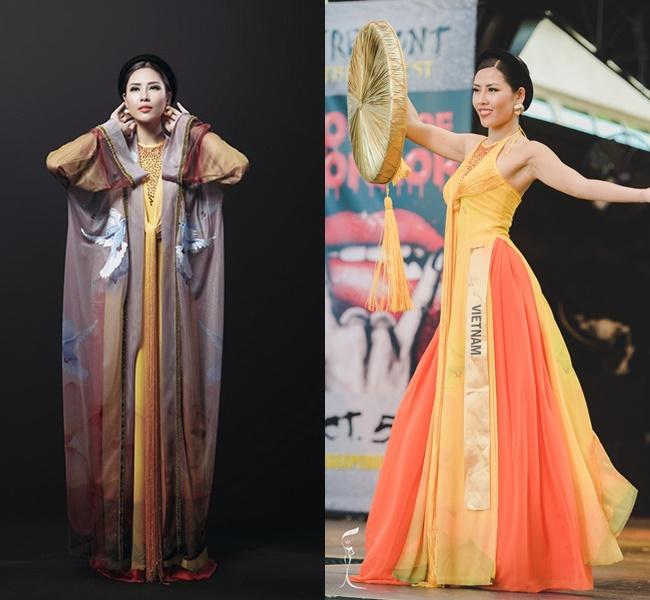 Quốc phục Việt tại Miss Grand: 1 bộ thắng lớn, 2 bộ gặp hạn-4