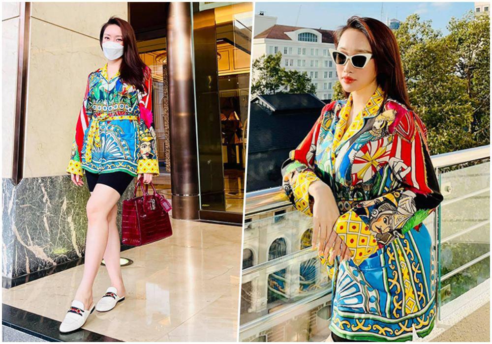 Vợ kém 16 tuổi Chi Bảo bầu vượt mặt vẫn đi giày như cà kheo-3