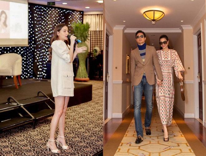 Vợ kém 16 tuổi Chi Bảo bầu vượt mặt vẫn đi giày như cà kheo-14