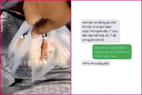 Mở hộp đồ ăn vừa mua, cô gái sốc nặng vì điều người bán làm với mình-2