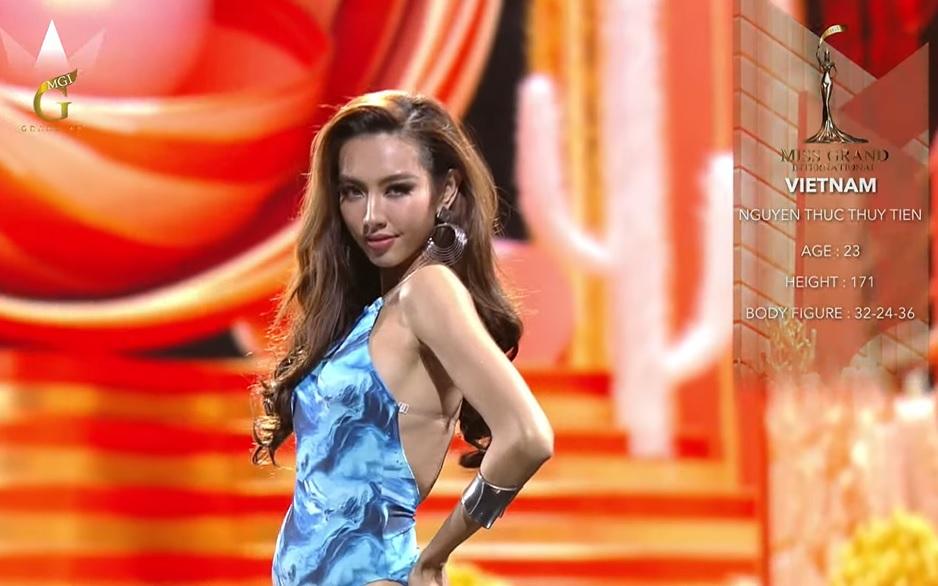 Thùy Tiên thiếu chút bột ngọt tại bán kết Miss Grand 2021-6