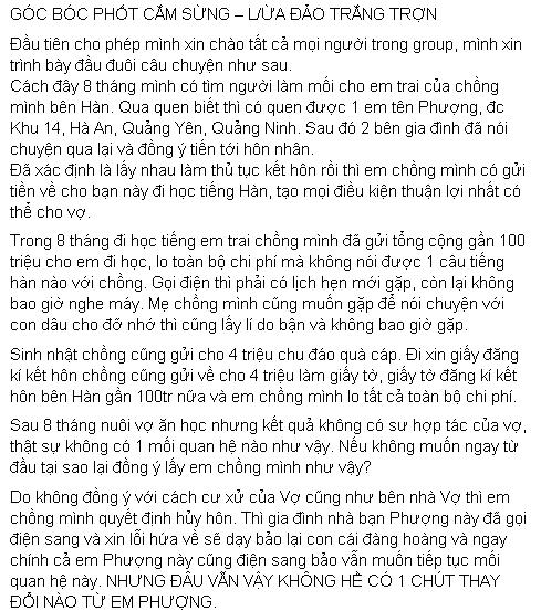 Bỏ trăm triệu nuôi vợ Việt kém 23 tuổi, chồng Hàn Quốc bị lừa đau đớn-1