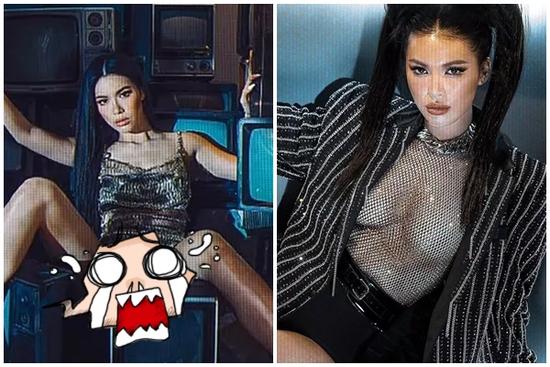 Minh Tú thả rông pose dáng chiếu tướng phần nhạy cảm nhức mắt