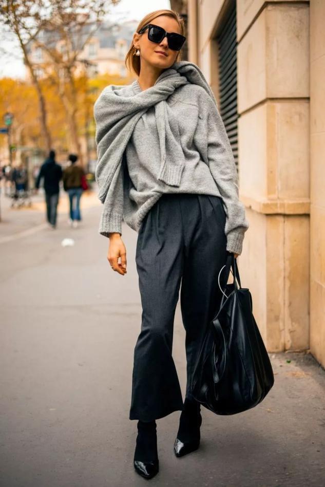 Mặc áo len là xưa rồi, giờ phải phối như này mới chuẩn trend!-9