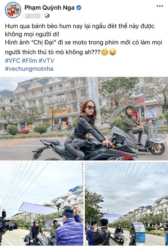 Chung phim mới, Quỳnh Nga lột xác chất lừ còn Việt Anh già như trái cà-1