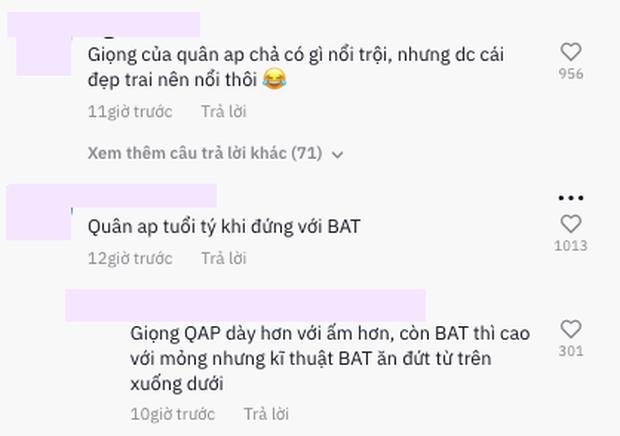 Cùng đọ giọng, Bùi Anh Tuấn được khen ăn đứt Quân A.P-3