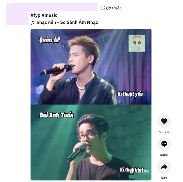 Cùng đọ giọng, Bùi Anh Tuấn được khen ăn đứt Quân A.P-1