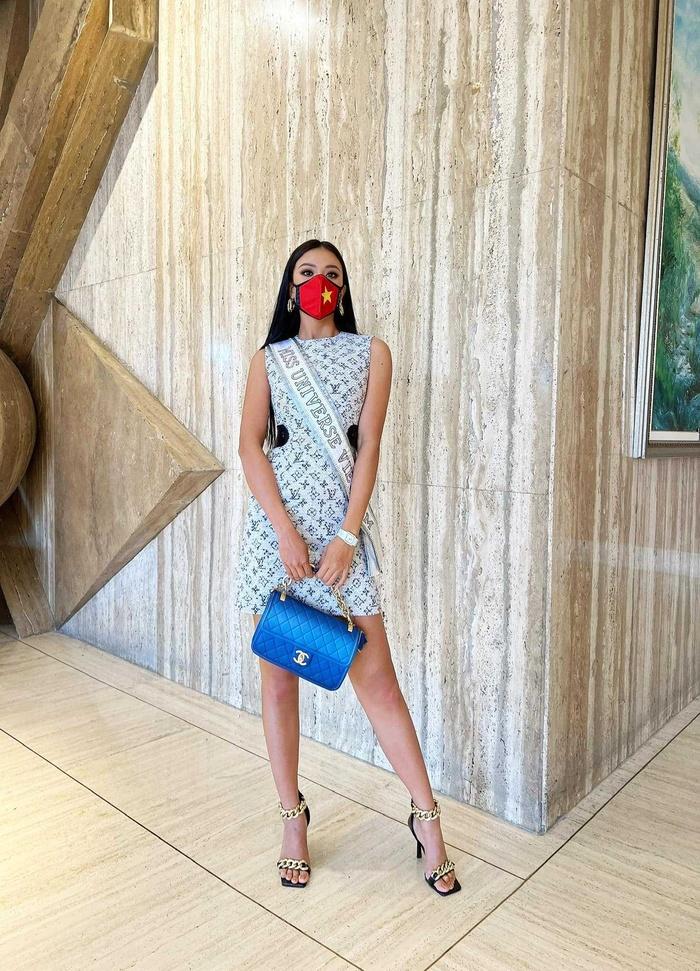 Kim Duyên đồ hiệu ê hề tại MU 2021 nhưng toàn hàng xài lại-5