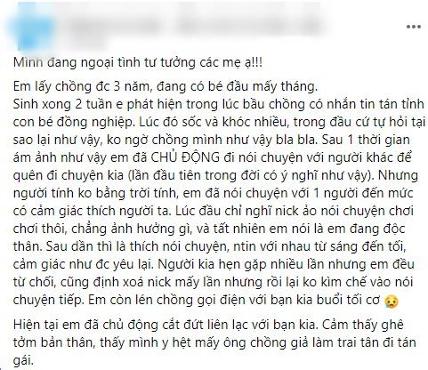 Chồng tán đồng nghiệp, vợ trả đũa bằng cách ngoại tình tư tưởng-1