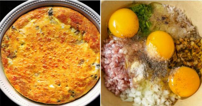 Trứng pha thịt rồi đem hấp theo cách này cực ngon, dễ làm-2
