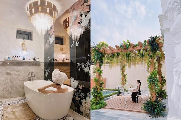 Đã mắt từng ngóc ngách biệt thự dát vàng của Lệ Quyên-14