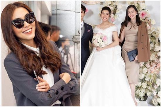 Đi ăn cưới 'xịn đét' mà không át cô dâu, nhìn Hà Tăng mà học!