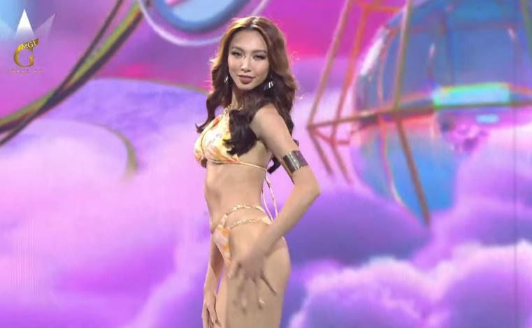 Thùy Tiên trình diễn bikini xuất sắc, gây ấn tượng với điệu nhảy cực lạ-2