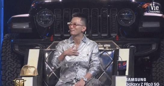 Màn kết hợp ngẫu hứng giữa dàn HLV - giám khảo Rap Việt-2