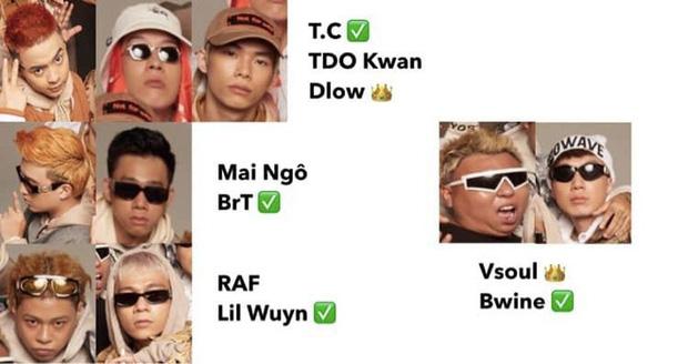 Kết quả lộ hết của Rap Việt chuẩn đét, trừ 1 chi tiết này mới sửa?-2