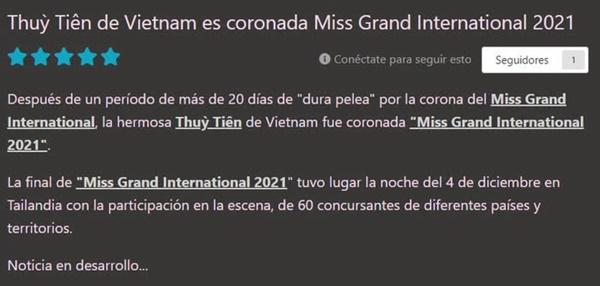 Phản ứng netizen quốc tế khi Thùy Tiên đăng quang Miss Grand International 2021-4