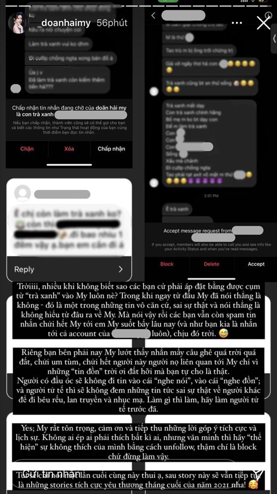 Người thân vạ lây trước tin đồn Doãn Hải My là trà xanh-2