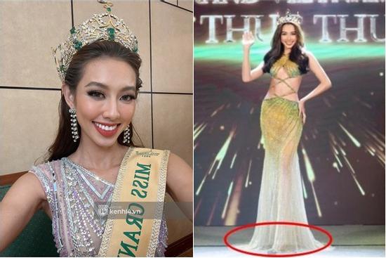 Thùy Tiên tự tay làm điều 'mạo hiểm' với váy dạ hội đêm chung kết