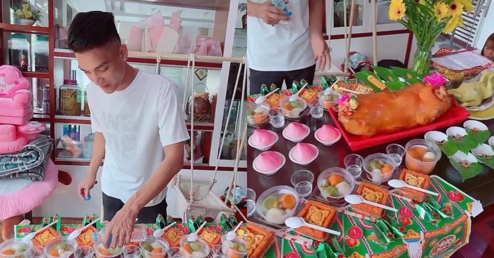 Mạc Văn Khoa khoe lễ thôi nôi chuẩn rich kid của con gái-2