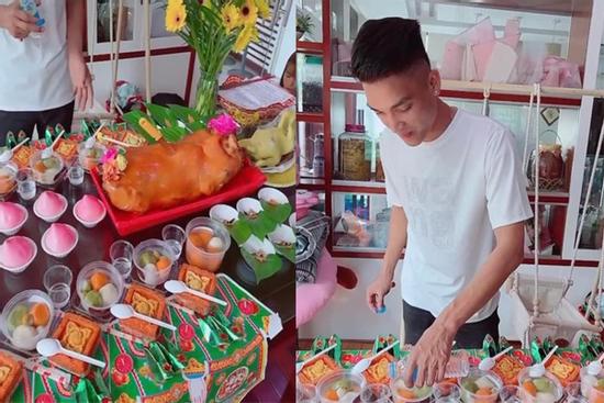 Mạc Văn Khoa khoe lễ thôi nôi chuẩn rich kid của con gái