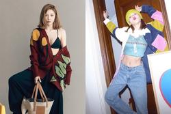 Mùa đông lạnh giá nhưng HyunA mix đồ 'thời trang phang thời tiết'