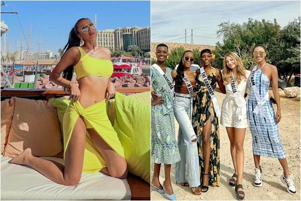 Kim Duyên bị chê mix đồ lạc quẻ, già chát ở Miss Universe-8