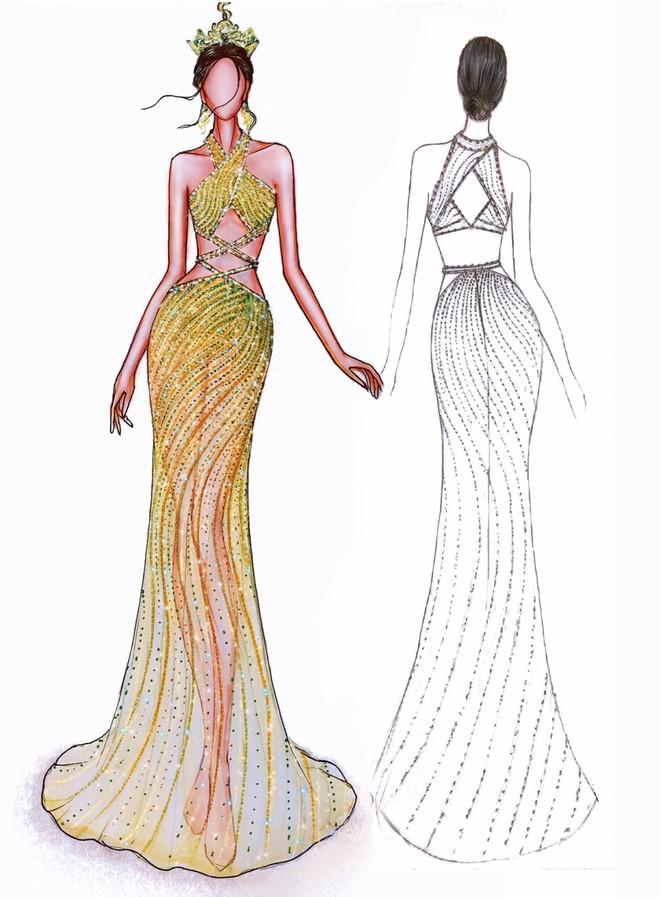 Nhà thiết kế phủ nhận đạo nhái váy đêm chung kết của Thùy Tiên-2