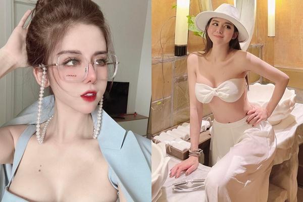 Vợ cũ Huy Cung đáp trả tin đồn hút mỡ bằng cách... tụt quần-3