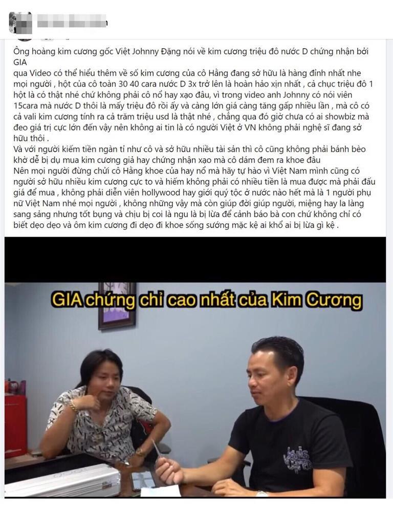Đọ BST kim cương hàng khủng của bà Phương Hằng và Johnny Đặng-14