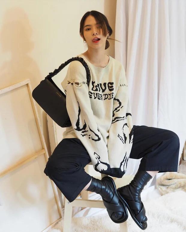 Tận dụng items mùa hè để mix đồ mùa đông vẫn ấm áp-4