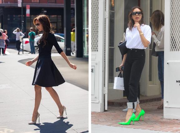Bớt nghiện giày cao gót, Victoria Beckham lăng-xê 4 kiểu giày bệt-1