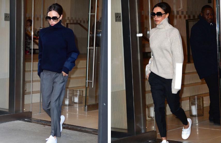 Bớt nghiện giày cao gót, Victoria Beckham lăng-xê 4 kiểu giày bệt-4