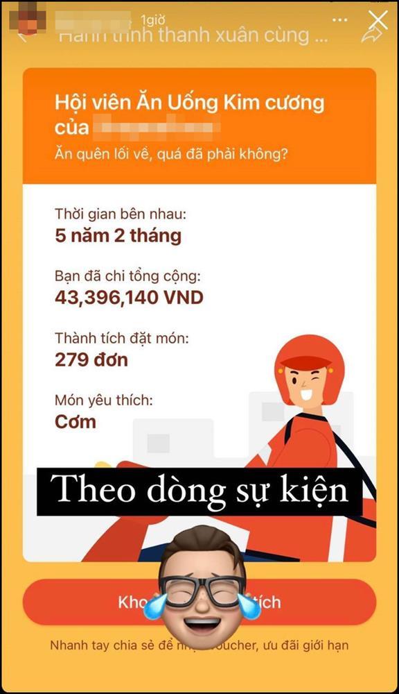 Trend tổng kết hóa đơn ứng dụng đặt đồ ăn, bàng hoàng đến ngã ngửa-8