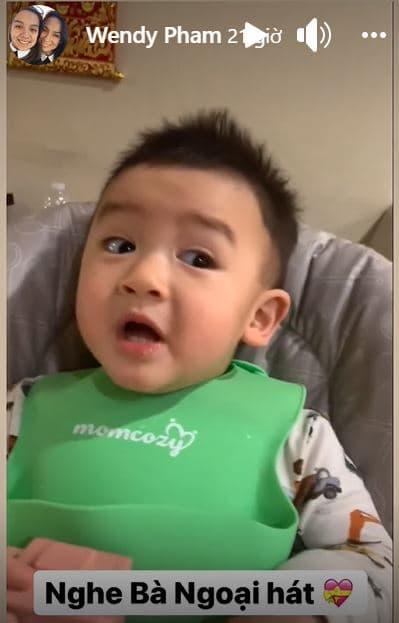 Cháu ngoại Phi Nhung nghe nhạc của bà biểu cảm cưng xỉu-4