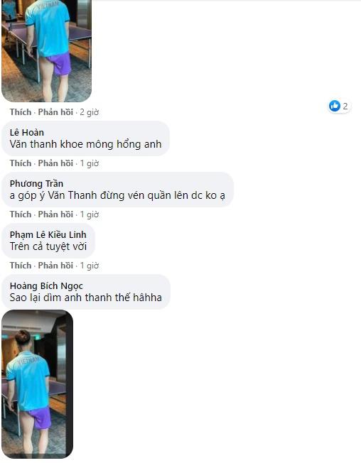 Vén quần quá đà, Văn Thanh để lộ vòng ba mẩy thật mẩy-7