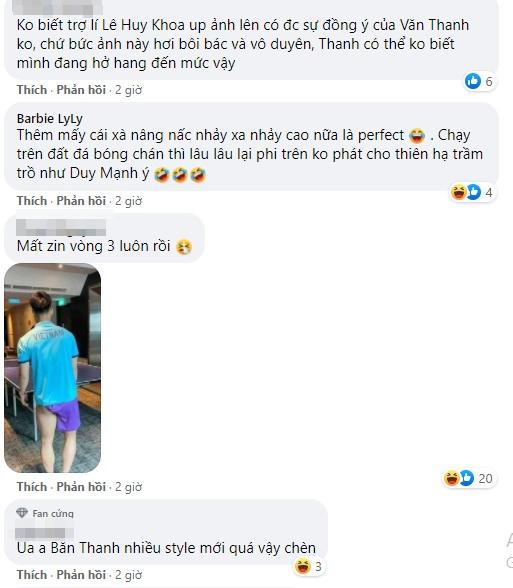 Vén quần quá đà, Văn Thanh để lộ vòng ba mẩy thật mẩy-2