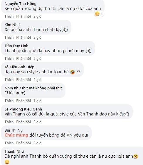 Vén quần quá đà, Văn Thanh để lộ vòng ba mẩy thật mẩy-8