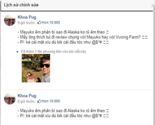 Khoa Pug bất ngờ xóa thẳng tên Vương Phạm, biến gì đây?-3