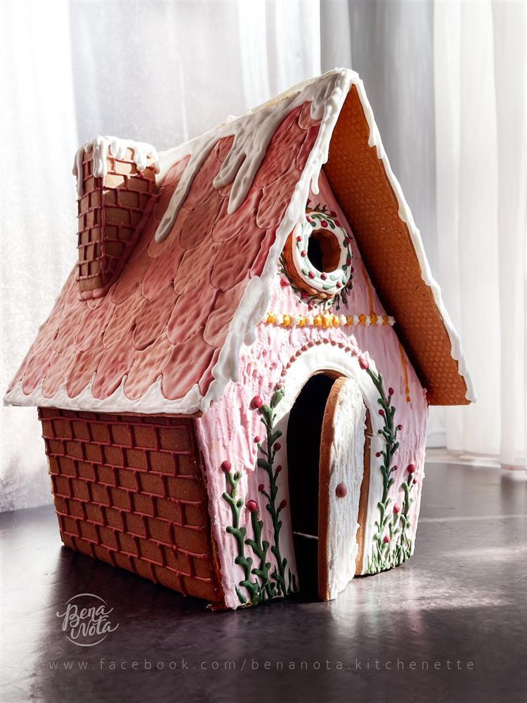 Rạo rực Giáng sinh với ngôi nhà bánh gừng xinh xỉu chẳng nỡ ăn-2