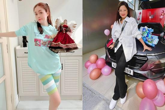 Giúp việc nhà Đoàn Di Băng tậu xe hơi, nhan sắc cân cả chủ