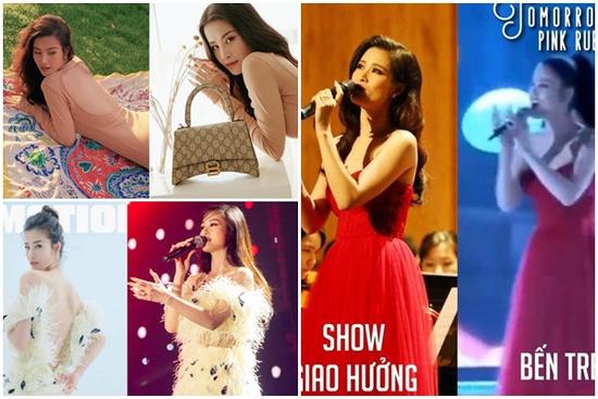 Đông Nhi liên tục tái chế đồ cũ '1 bộ mặc 7 show' dù giàu sụ