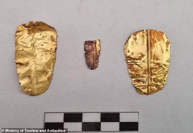 Xác ướp nam nữ 2.500 tuổi có lưỡi vàng, kẻ trộm mộ cũng khiếp sợ-1
