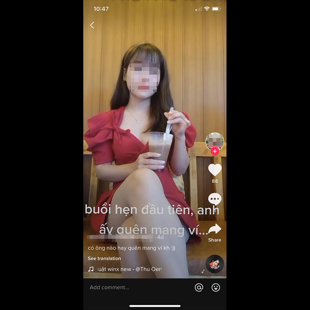 Tiktok cãi nhau chỉ vì trend biến hình bạn trai quên mang ví-1