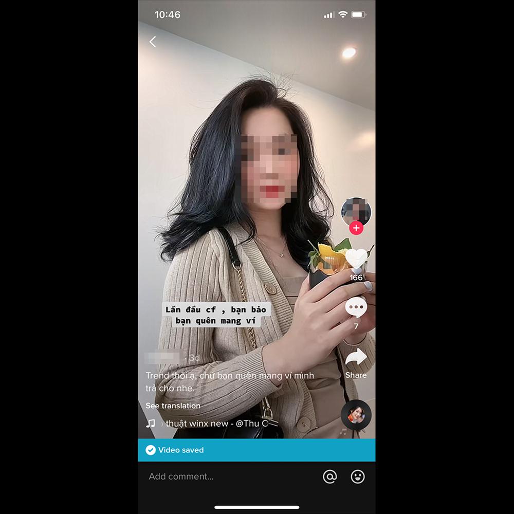 Tiktok cãi nhau chỉ vì trend biến hình bạn trai quên mang ví-3