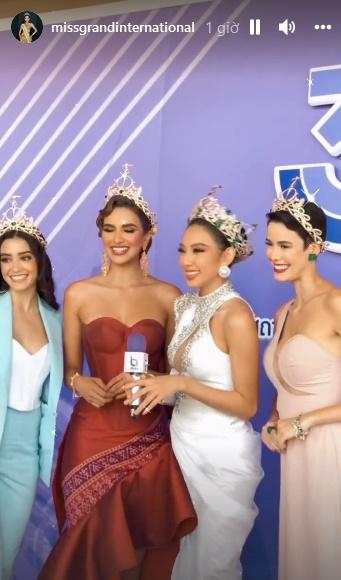 Thùy Tiên chặt chém dàn Á hậu bằng váy lộ chân ngực sexy-7