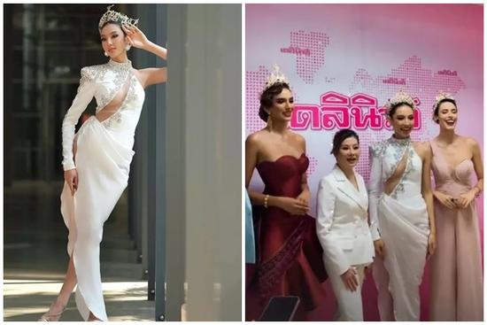 Thùy Tiên 'chặt chém' dàn Á hậu bằng váy lộ chân ngực sexy